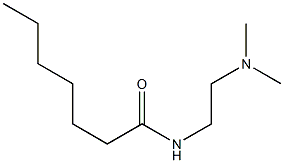 N-[2-(Dimethylamino)ethyl]heptanamide Struktur