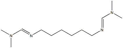 N2,N2'-Hexamethylenebis(N1,N1-dimethylformamidine) Struktur