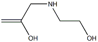 3-[(2-Hydroxyethyl)amino]-1-propen-2-ol Struktur