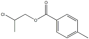 4-Methylbenzenecarboxylic acid 2-chloropropyl ester Struktur