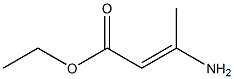 3-Aminoisocrotonic acid ethyl ester Struktur