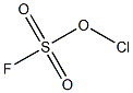 (Fluorosulfonyloxy) chloride Struktur