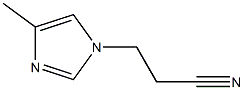 1-(2-Cyanoethyl)-4-methyl-1H-imidazole Struktur