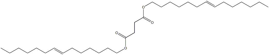 Succinic acid di(7-tetradecenyl) ester Struktur