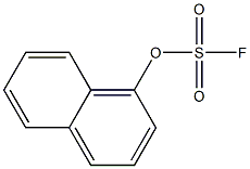 Fluorosulfuric acid 1-naphthalenyl ester Struktur