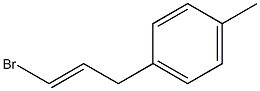 1-(3-Bromoallyl)-4-methylbenzene Struktur