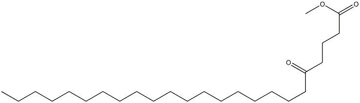 5-Oxotetracosanoic acid methyl ester Struktur