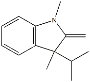 1,3-Dimethyl-3-isopropyl-2-methyleneindoline Struktur