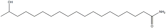 18-Hydroxynonadecanamide Struktur