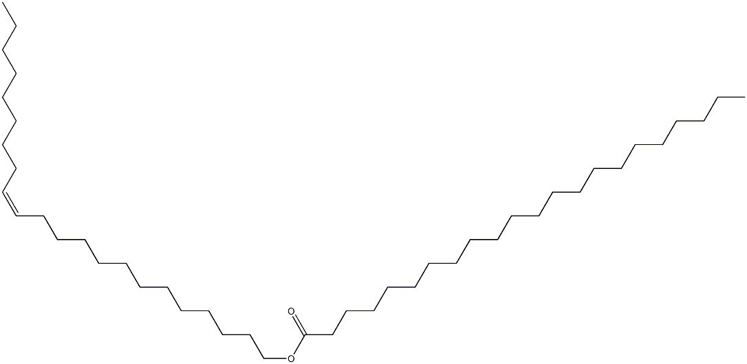 Docosanoic acid (Z)-13-docosenyl ester Struktur