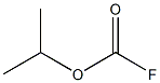 Fluoroformic acid isopropyl ester Struktur