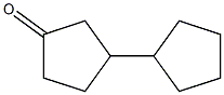 3-Cyclopentylcyclopentanone Struktur