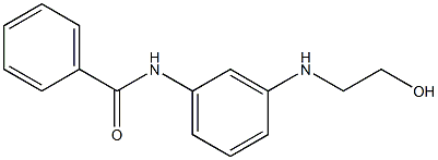 3'-(2-Hydroxyethylamino)benzanilide Struktur