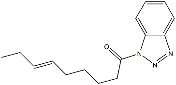 1-(6-Nonenoyl)-1H-benzotriazole Struktur