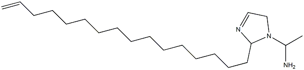 1-(1-Aminoethyl)-2-(15-hexadecenyl)-3-imidazoline Struktur