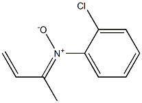 N-(2-Chlorophenyl)-1-methyl-2-propen-1-imine N-oxide Struktur