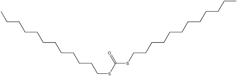 Dithiocarbonic acid S,S-didodecyl ester Struktur