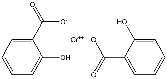 Bissalicylic acid chromium(II) salt Struktur