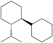 (1S,2S)-2-(1-Methylethyl)-1,1'-bicyclohexane Struktur