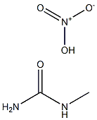 N-Methylurea nitrate Struktur