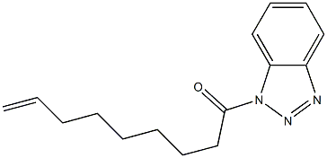 1-(8-Nonenoyl)-1H-benzotriazole Struktur