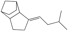 3-(3,3-Dimethylpropylidene)tricyclo[5.2.1.02,6]decane Struktur