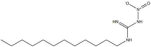 3-Dodecyl-1-nitroguanidine Struktur