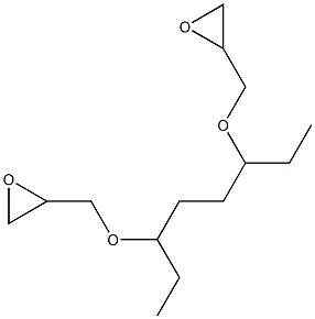 2,2'-[3,6-Octanediylbis(oxymethylene)]bis(oxirane) Struktur