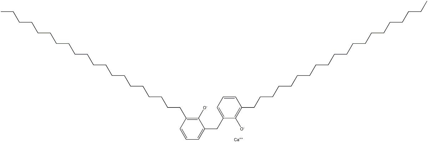 Calcium 2,2'-methylenebis(6-icosylphenoxide) Struktur