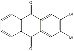 2,3-Dibromo-9,10-anthraquinone Struktur