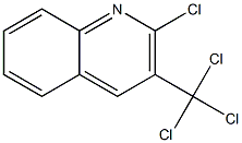 2-Chloro-3-(trichloromethyl)quinoline Struktur