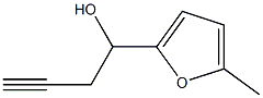 1-(5-Methyl-2-furanyl)-3-butyne-1-ol Struktur