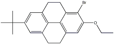 1-Bromo-2-ethoxy-7-tert-butyl-4,5,9,10-tetrahydropyrene Struktur