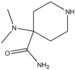 4-(Dimethylamino)-4-piperidinecarboxamide Struktur