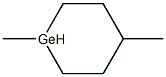 1,4-Dimethylgermacyclohexane Struktur