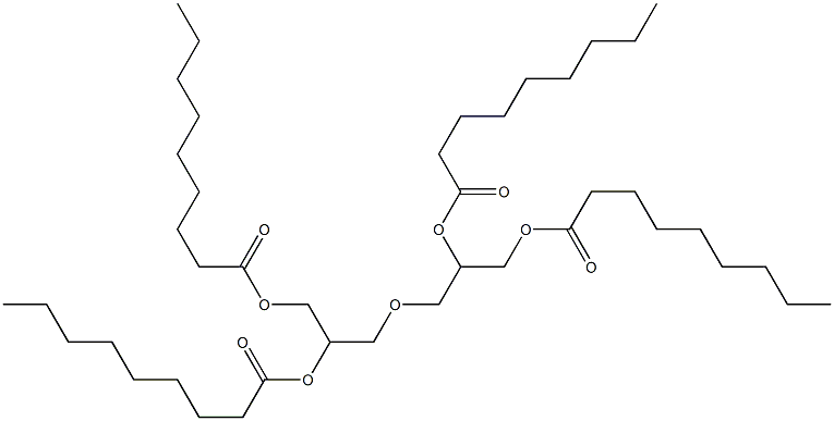 3,3'-Oxybis(1,2-propanediol dinonanoate) Struktur