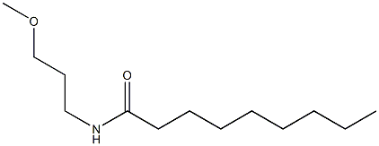 N-(3-Methoxypropyl)nonanamide Struktur