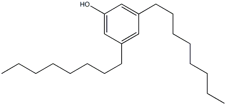 3,5-Dioctylphenol Struktur