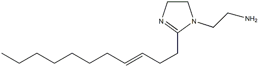 1-(2-Aminoethyl)-2-(3-undecenyl)-2-imidazoline Struktur