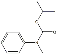 N-Methylcarbanilic acid isopropyl ester Struktur