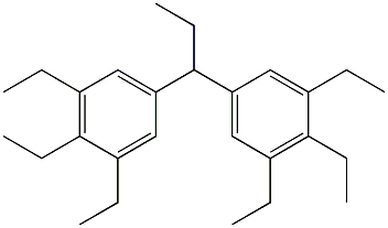 5,5'-Propylidenebis(1,2,3-triethylbenzene) Struktur