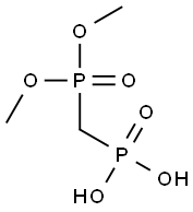 Methylenebis(phosphonic acid dimethyl) ester Struktur