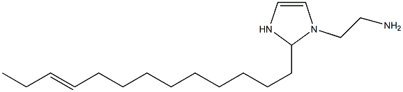 1-(2-Aminoethyl)-2-(10-tridecenyl)-4-imidazoline Struktur