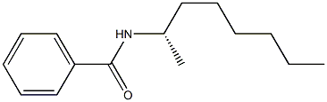 N-[(S)-1-Methylheptyl]benzamide Struktur