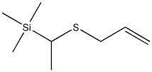 3-(1-Trimethylsilylethylthio)-1-propene Struktur