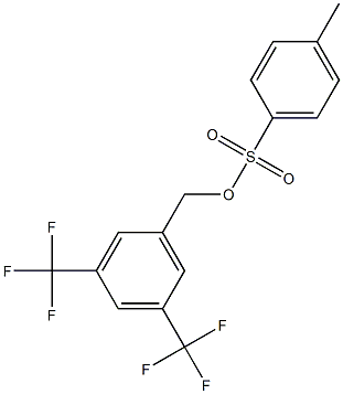 p-Toluenesulfonic acid 3,5-bis(trifluoromethyl)benzyl ester Struktur