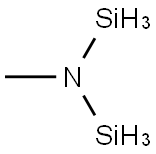 Methyldisilylamine Struktur