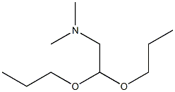 2-Dimethylaminoacetaldehyde dipropyl acetal Struktur