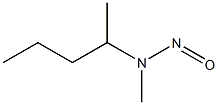 Methyl(1-methylbutyl)nitrosamine Struktur