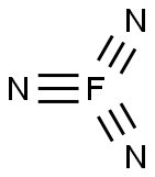 Fluorine trinitride Struktur